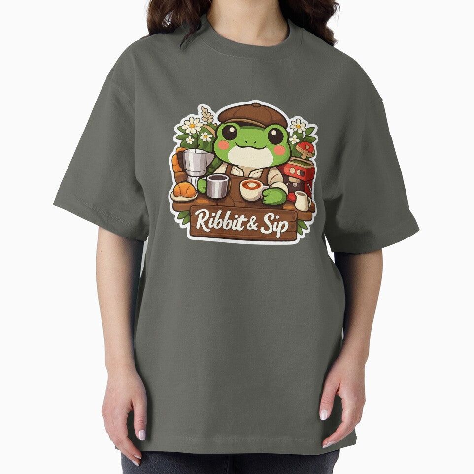 Matcha Mood – Cute Frog Matcha Latte Cozy Sticker by ApneaStore T-Shirts, Hoodie, Sweatshirt | BlankRebels.com (Image 2)