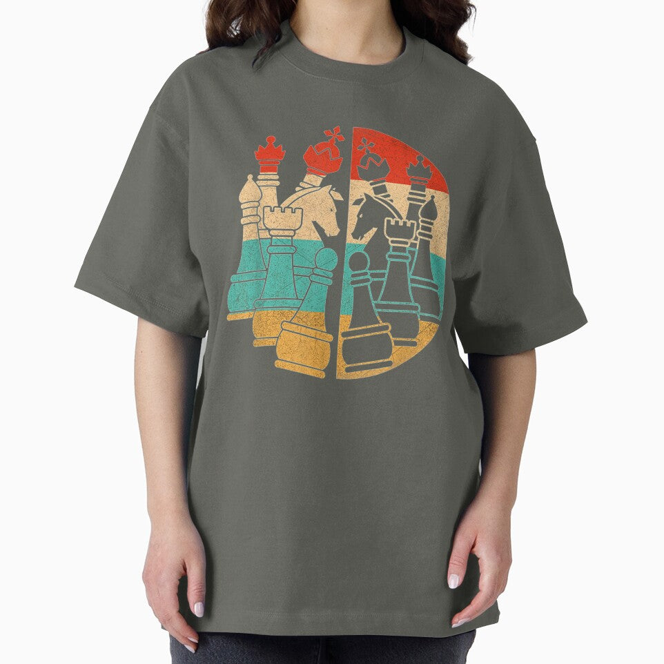 Vintage retro chess pieces stalemate by linhkaphung T-Shirts, Hoodie, Sweatshirt | BlankRebels.com (Image 2)