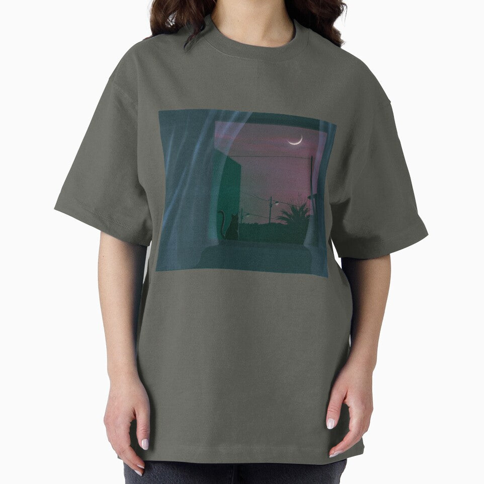 moon cat adventure paint design by shardana13 T-Shirts, Hoodie, Sweatshirt | BlankRebels.com (Image 2)