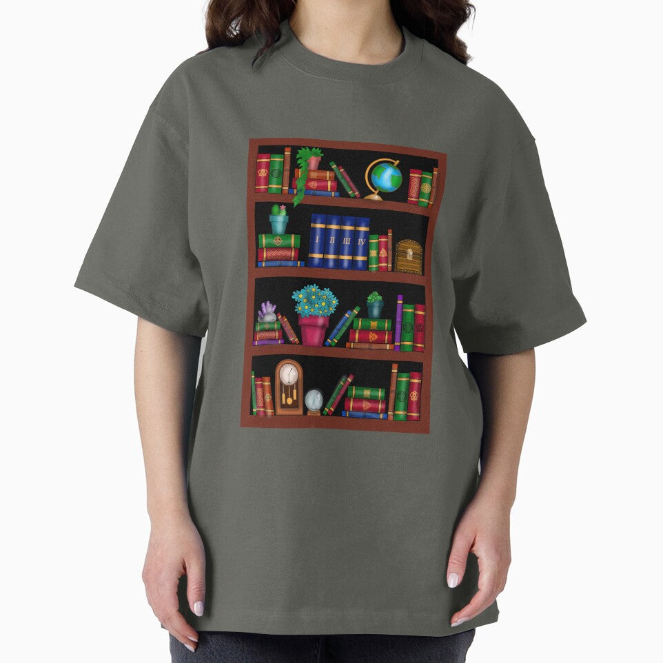 Bookshelf Bibliophile by Jeweliegwen