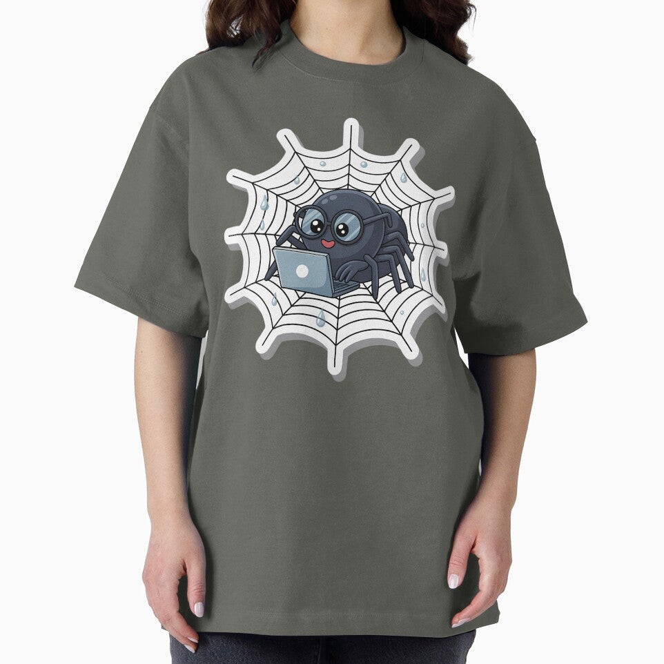 Web Developer Spider Funny Coding Programmer Pun Tech Humor by GiftsForge T-Shirts, Hoodie, Sweatshirt (Image 2)