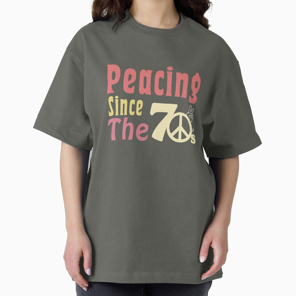 Peacing Since The 70's Pastel Colors by MinimalSketches T-Shirts, Hoodie, Sweatshirt | BlankRebels.com (Image 2)