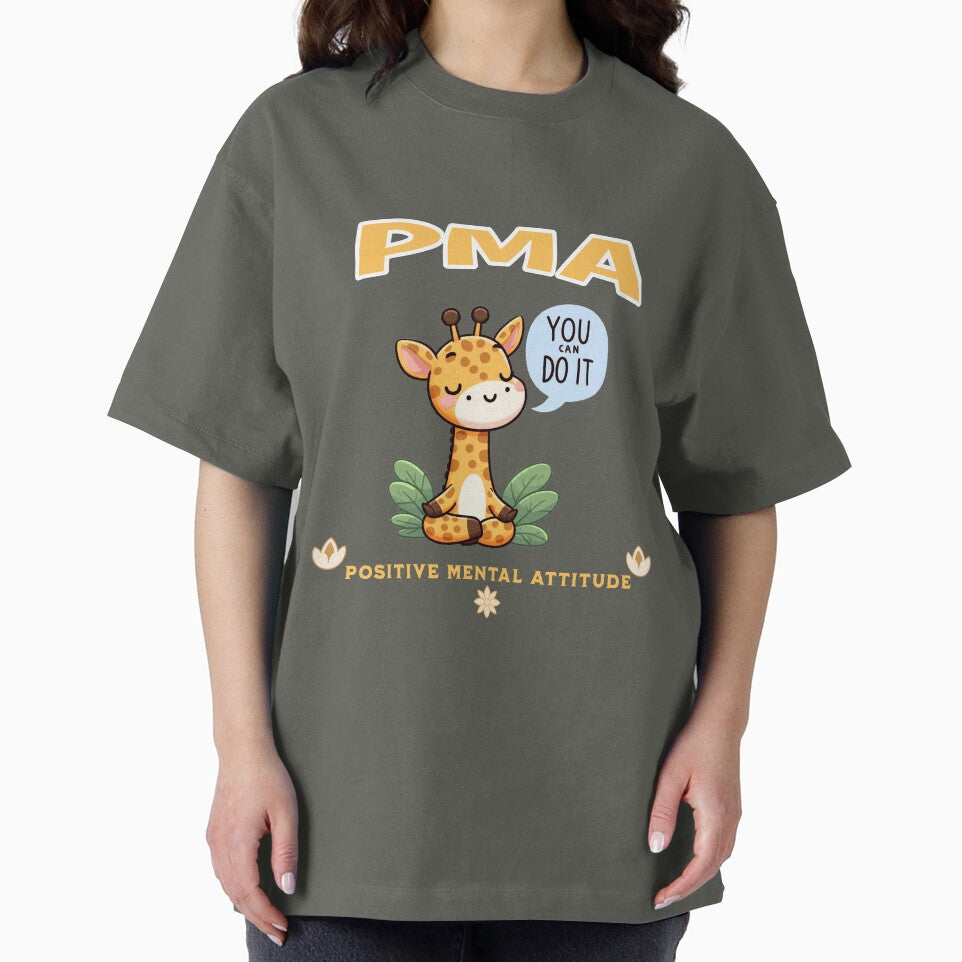 positive mental attitude Giraffe by LemuellTrends T-Shirts, Hoodie, Sweatshirt | BlankRebels.com (Image 2)