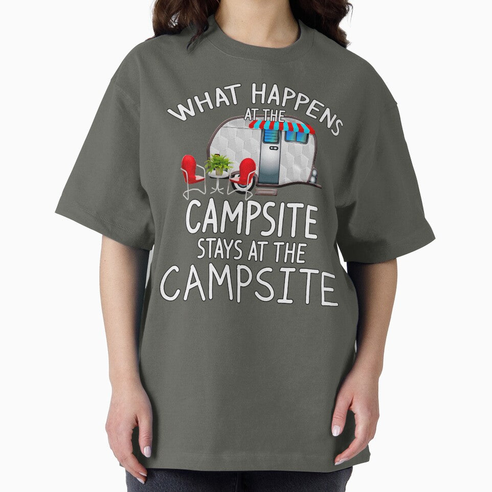 Copy of Peace, Love and Camping - Cool Camping Stuff by 3QuartersToday T-Shirts, Hoodie, Sweatshirt (Image 2)