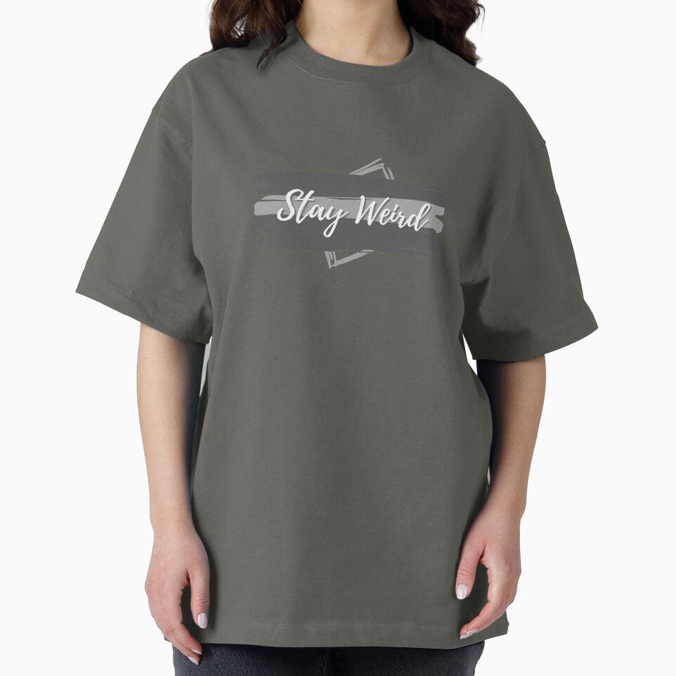 Stay Weird by oneline-art T-Shirts, Hoodie, Sweatshirt | BlankRebels.com (Image 2)