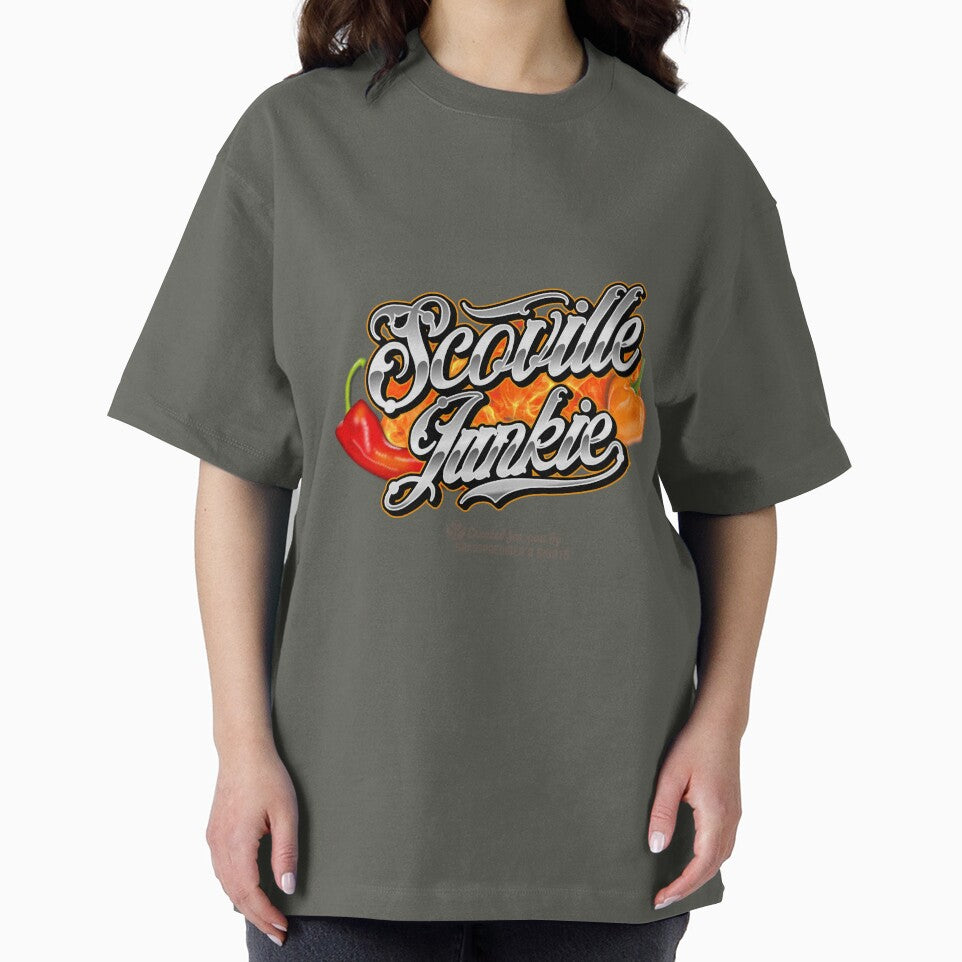 Chili Design Scoville Junkie by Spassprediger T-Shirts, Hoodie, Sweatshirt | BlankRebels.com (Image 2)