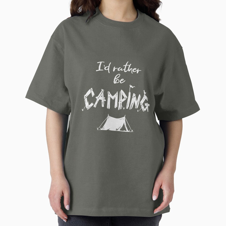I'd rather be camping by firespriteuk T-Shirts, Hoodie, Sweatshirt | BlankRebels.com (Image 2)