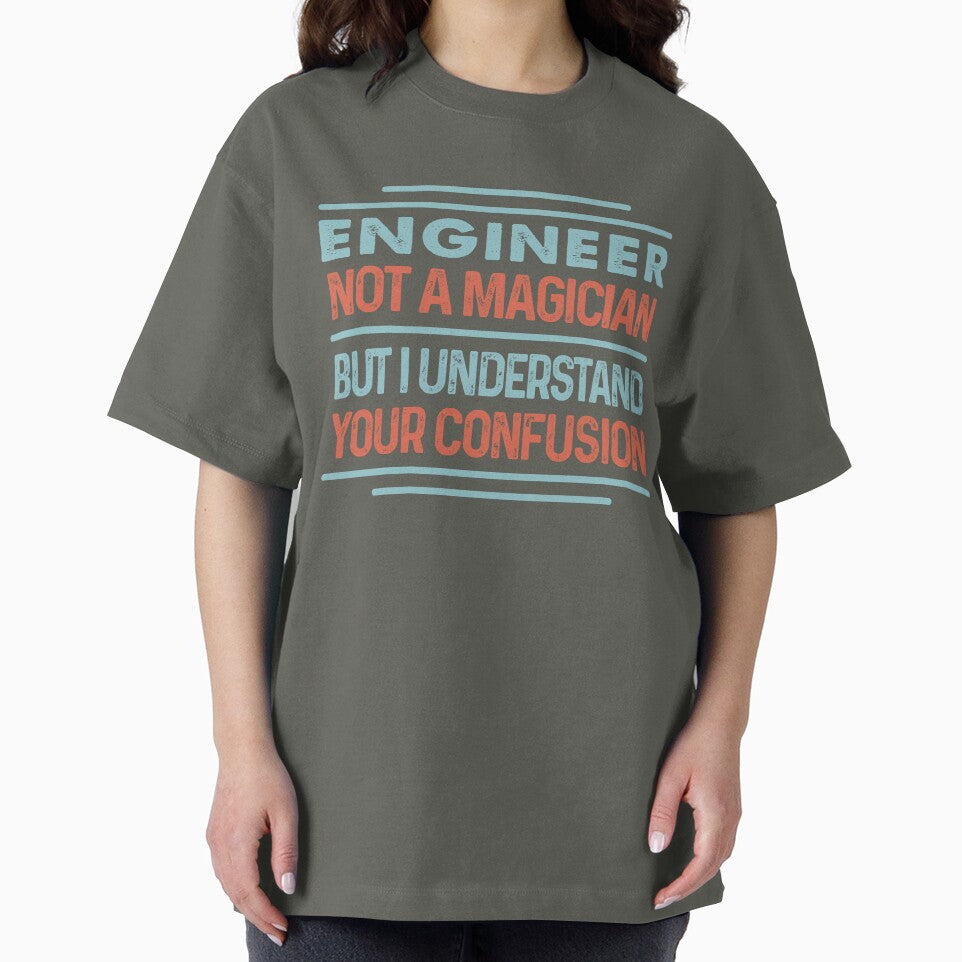 Engineer Not A Magician Sticker But I Understand Your Confusion - Funny Engineer Quote Gift Idea For Men and... (Image 2)