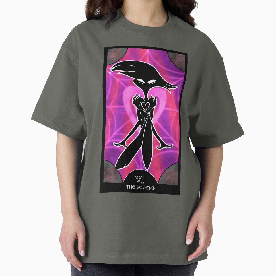 Hazbin Hotel/Helluva Boss Tarot Cards ::The Lovers:: by Vixxen92 T-Shirts, Hoodie, Sweatshirt | BlankRebels.com (Image 2)