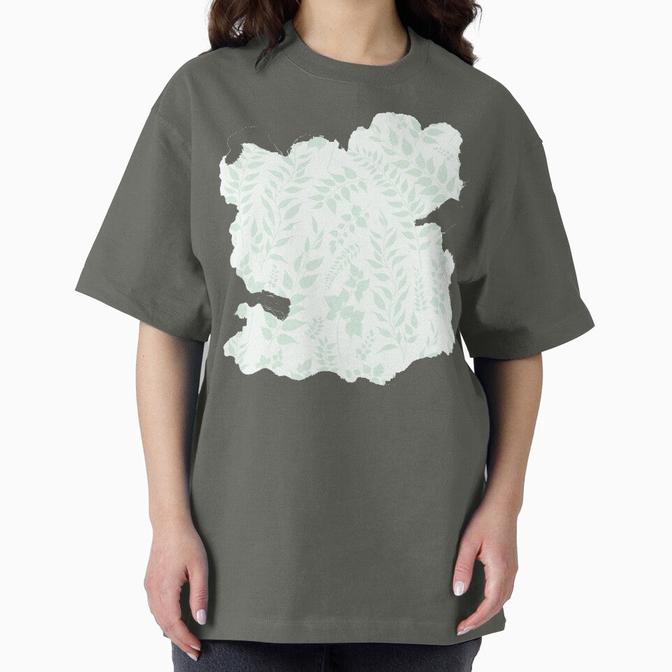 Greenery Botanical Print Sage Green Leaves by SilverPegasus T-Shirts, Hoodie, Sweatshirt | BlankRebels.com (Image 2)