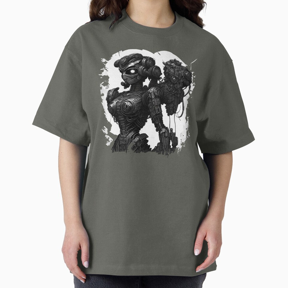 Cyberbunk Robot Classic T-Shirt by JosephNuts Hoodie, Sweatshirt | BlankRebels.com (Image 2)