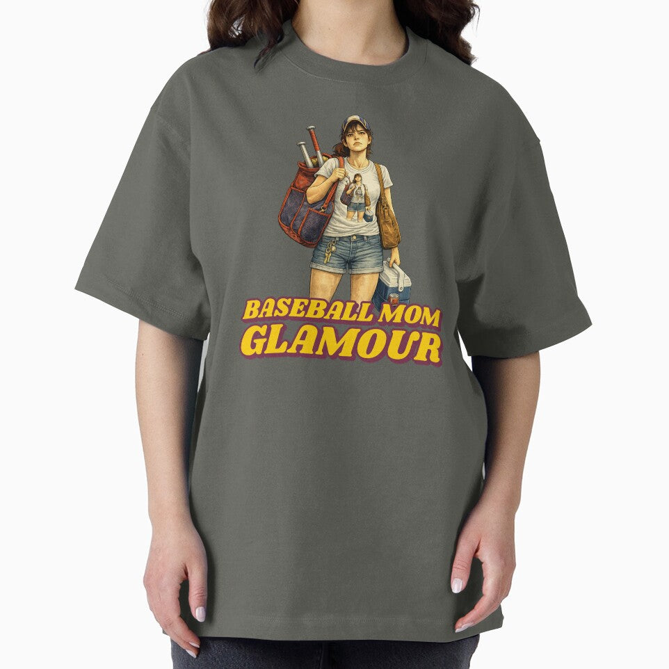 Baseball Mom Glamour by The Sporty Nerd T-Shirts, Hoodie, Sweatshirt | BlankRebels.com (Image 2)