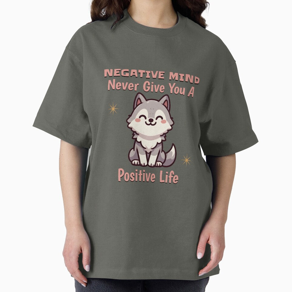 negative mind never give you a positive life Wolf by LemuellTrends T-Shirts, Hoodie, Sweatshirt | BlankRebels.com (Image 2)