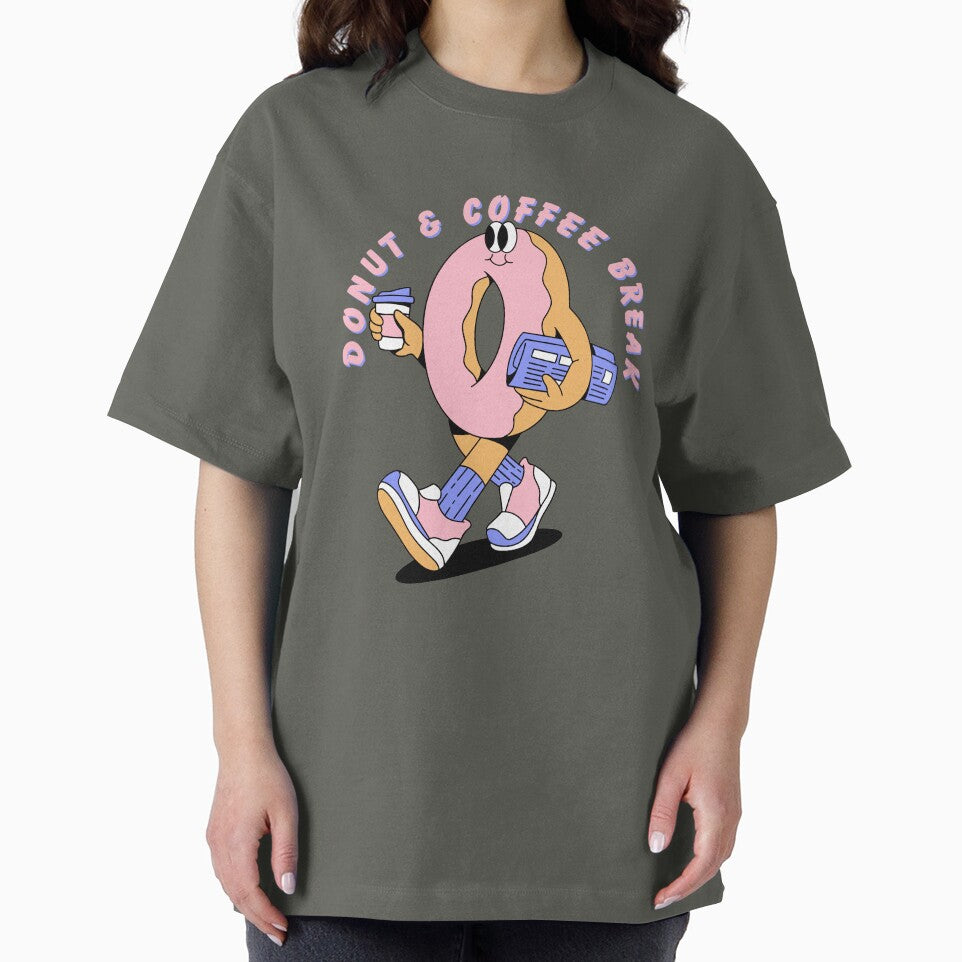 Donut and coffee break by Peerless-Prime T-Shirts, Hoodie, Sweatshirt | BlankRebels.com (Image 2)