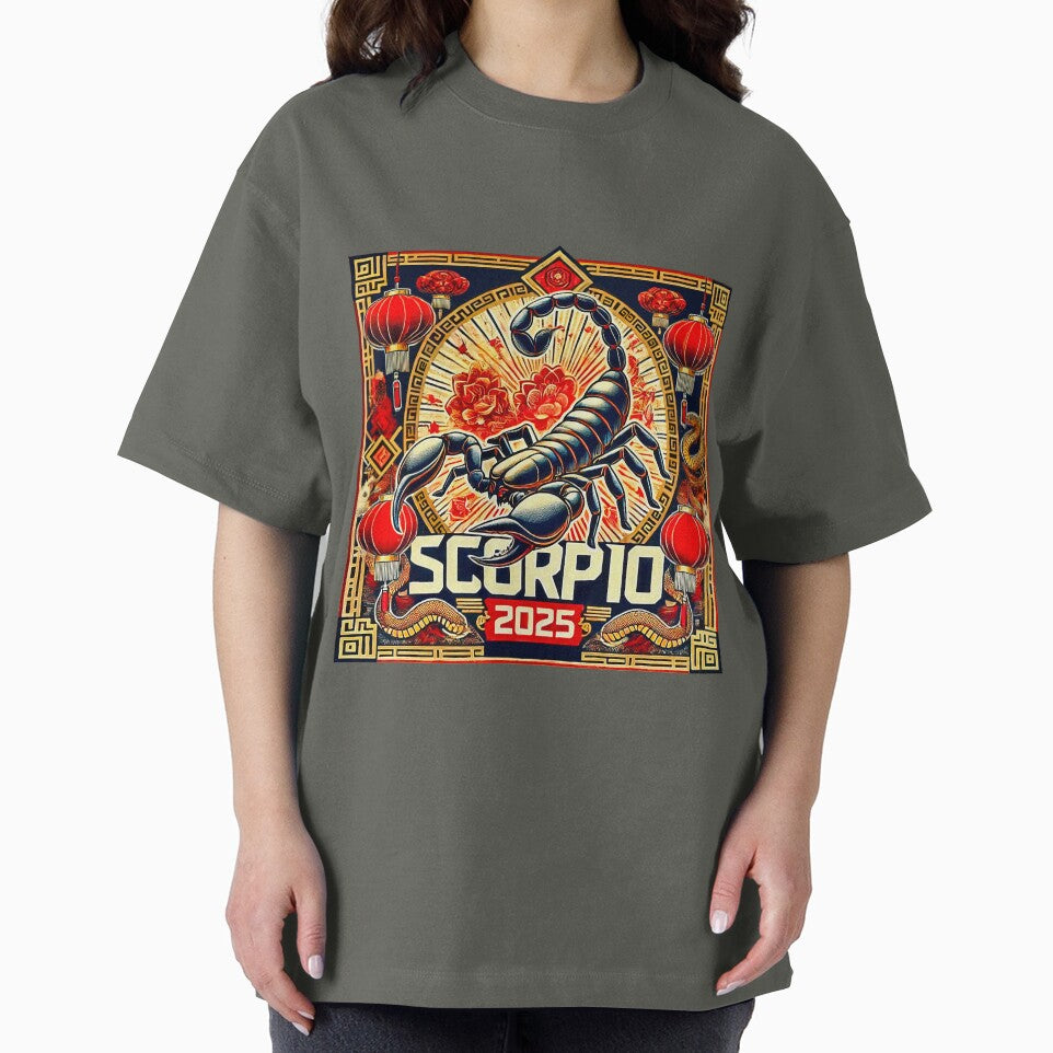 Scorpio Retro Chinese New Year Design by Sototos® ⭐⭐⭐⭐⭐ T-Shirts, Hoodie, Sweatshirt | BlankRebels.com (Image 2)