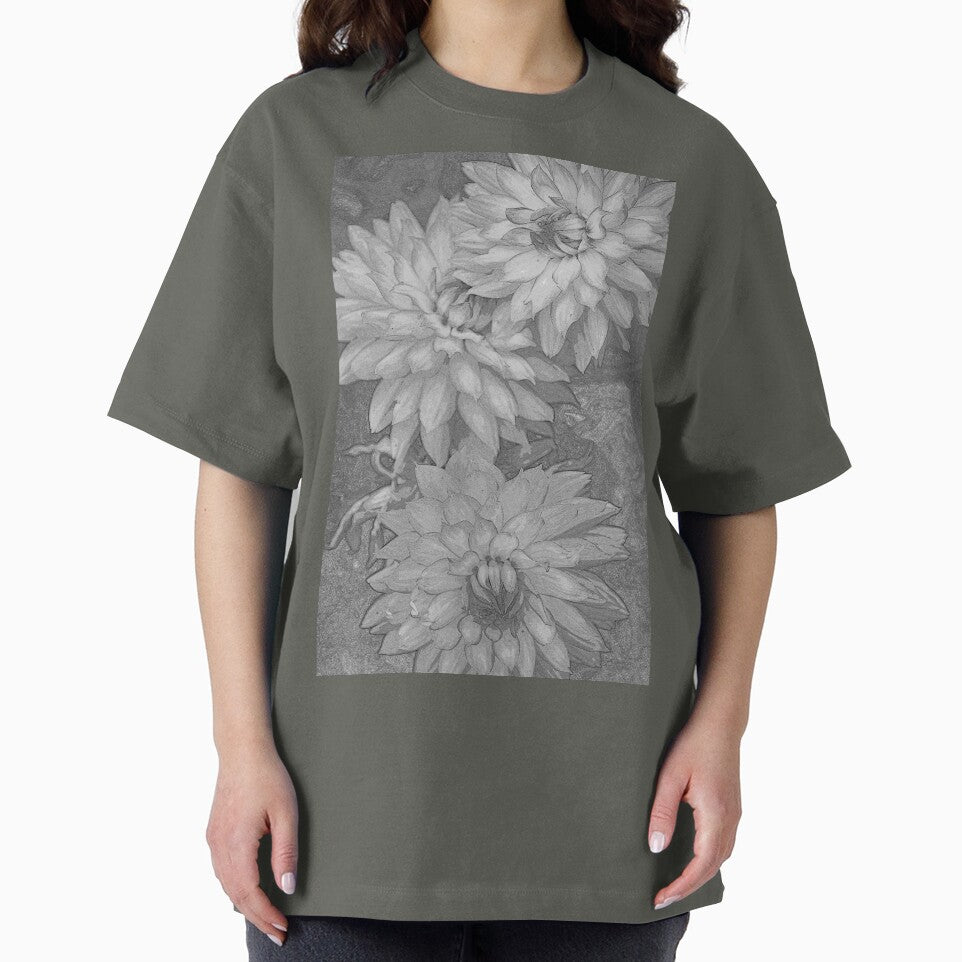 FLORAL  ART GRAPHITE SKETCH INSPIRED by Opalbluerose T-Shirts, Hoodie, Sweatshirt | BlankRebels.com (Image 2)