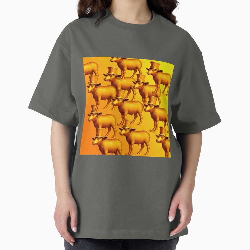 The Dapper Idol: Golden Calf Pattern by daweave77 T-Shirts, Hoodie, Sweatshirt | BlankRebels.com (Image 2)