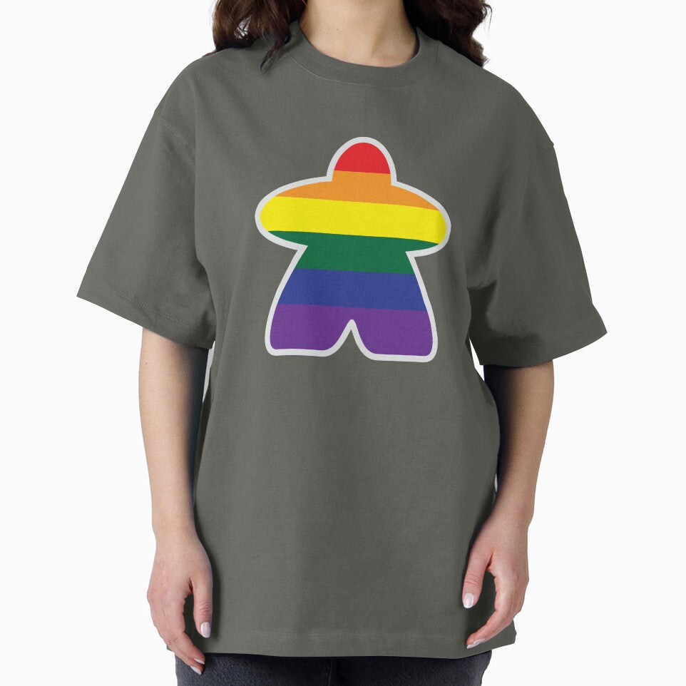 LGBTQ Meeple by brainthought T-Shirts, Hoodie, Sweatshirt | BlankRebels.com (Image 2)