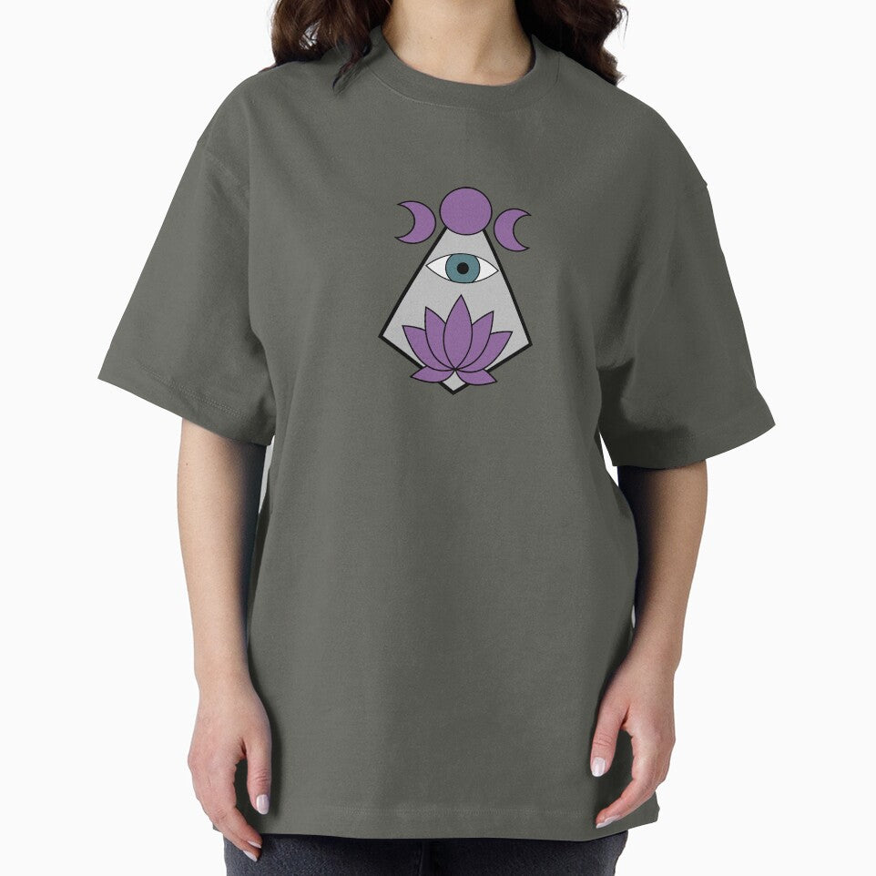 Lotus Eye - Purple & Dark Blue by TheeForestFox Shop T-Shirts, Hoodie, Sweatshirt | BlankRebels.com (Image 2)