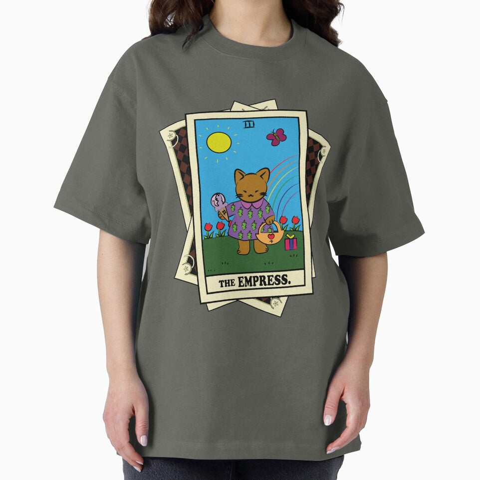 TAROT CARDS DECK | THE EMPRESS. | FORTUNE CAT by FalconLifeStore T-Shirts, Hoodie, Sweatshirt | BlankRebels.com (Image 2)