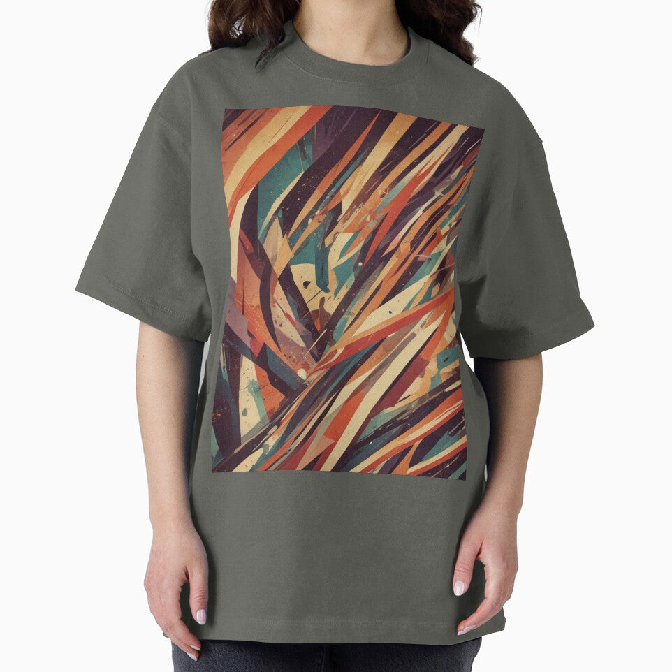 Digital Retro Pattern Print Design by imanshu T-Shirts, Hoodie, Sweatshirt | BlankRebels.com (Image 2)