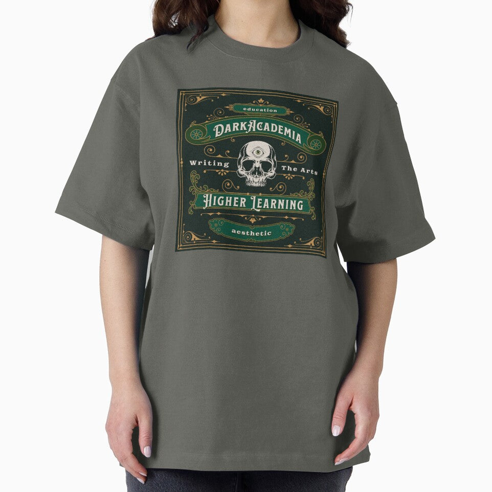 VIntage Botanical Poetry Illustration Dark Art Aesthetic Dark Academia by CattlettArt T-Shirts, Hoodie, Sweatshirt (Image 2)