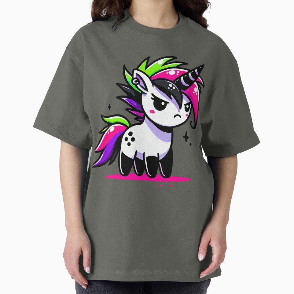"Neon Rebellion" - The Punk Unicorn by 3DAF T-Shirts, Hoodie, Sweatshirt | BlankRebels.com (Image 2)