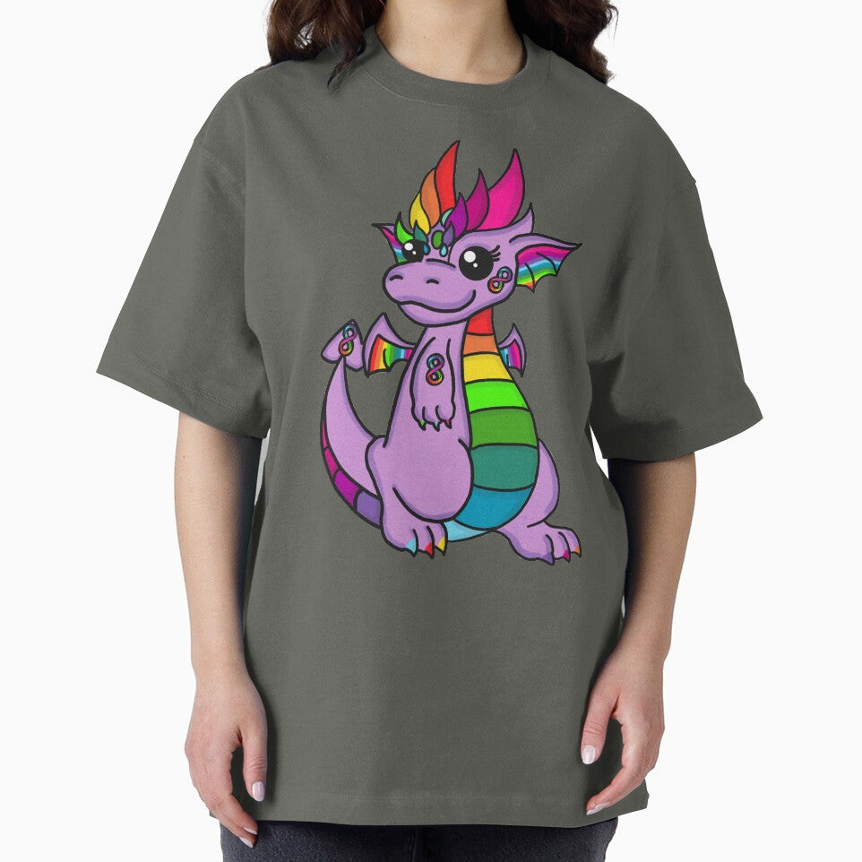Neurodivergent dragon by DeLovrly Designs T-Shirts, Hoodie, Sweatshirt | BlankRebels.com (Image 2)