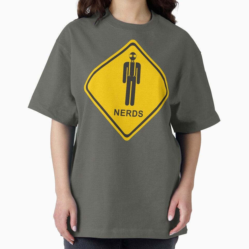 Nerd Warning Sign by PromoteProgress