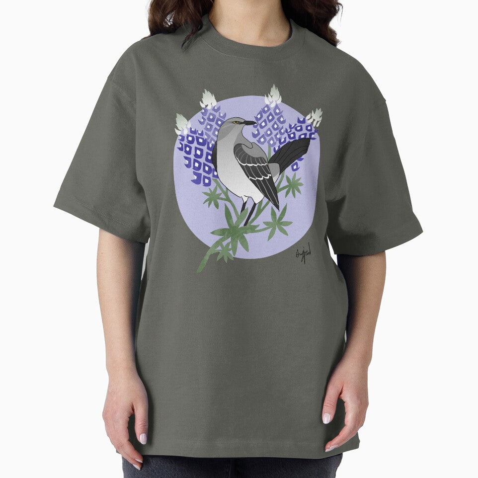 Texas Mockingbird Blue Bonnet T-Shirts, Hoodie, Sweatshirt