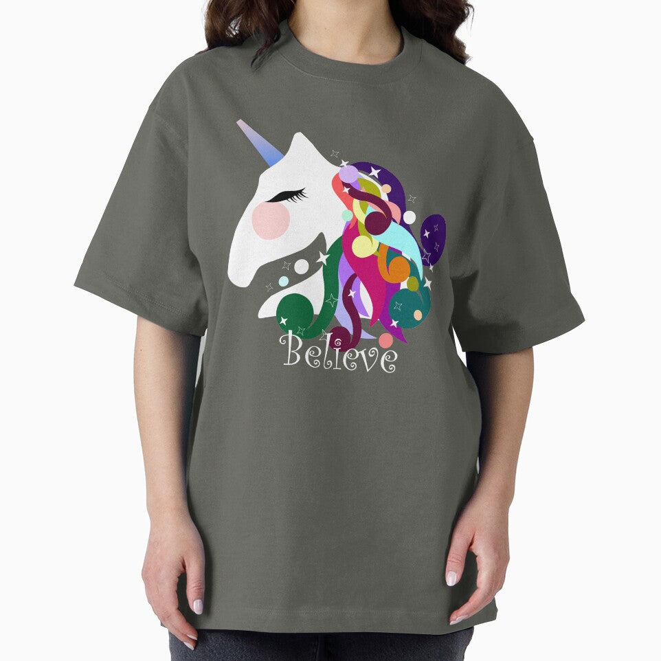 Colorful Unicorn With Word by Oirabot T-Shirts, Hoodie, Sweatshirt | BlankRebels.com (Image 2)
