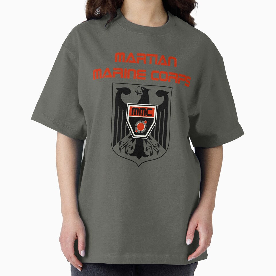 Martian Space Sci-Fi, Martian Marine Corps by Pulficshirts T-Shirts, Hoodie, Sweatshirt | BlankRebels.com (Image 2)