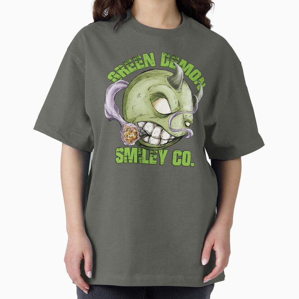 Green Demon Smiley Co T-Shirts, Hoodie, Sweatshirt