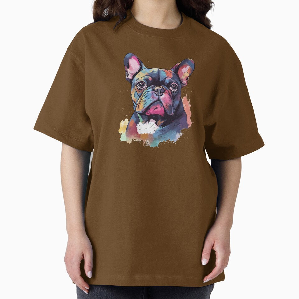 Watercolor French Bulldog T-Shirts, Hoodie, Sweatshirt