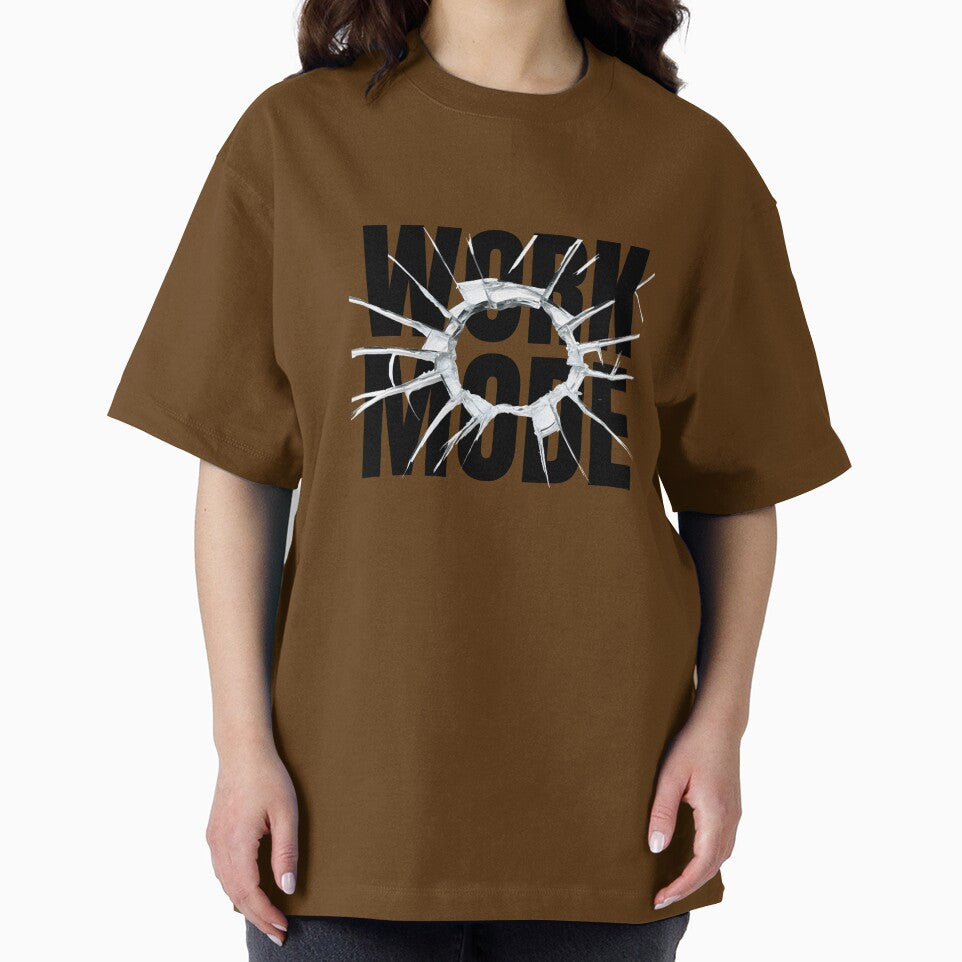 Work mode T-shirt by CraftDigitPrint Hoodie, Sweatshirt | BlankRebels.com (Image 2)