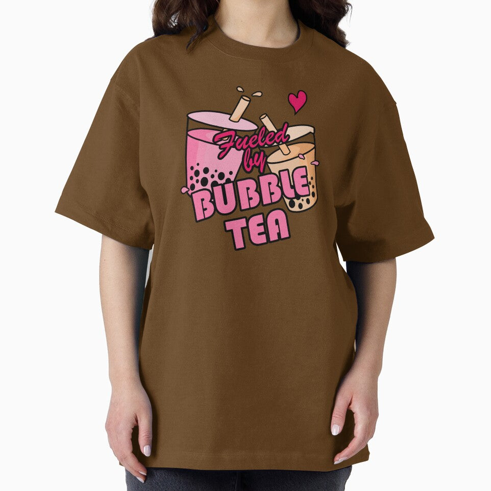 Cute Desigh 'Fueled by Bubble Tea' for Bubble Tea Lover by Noodle Doodle T-Shirts, Hoodie, Sweatshirt (Image 2)