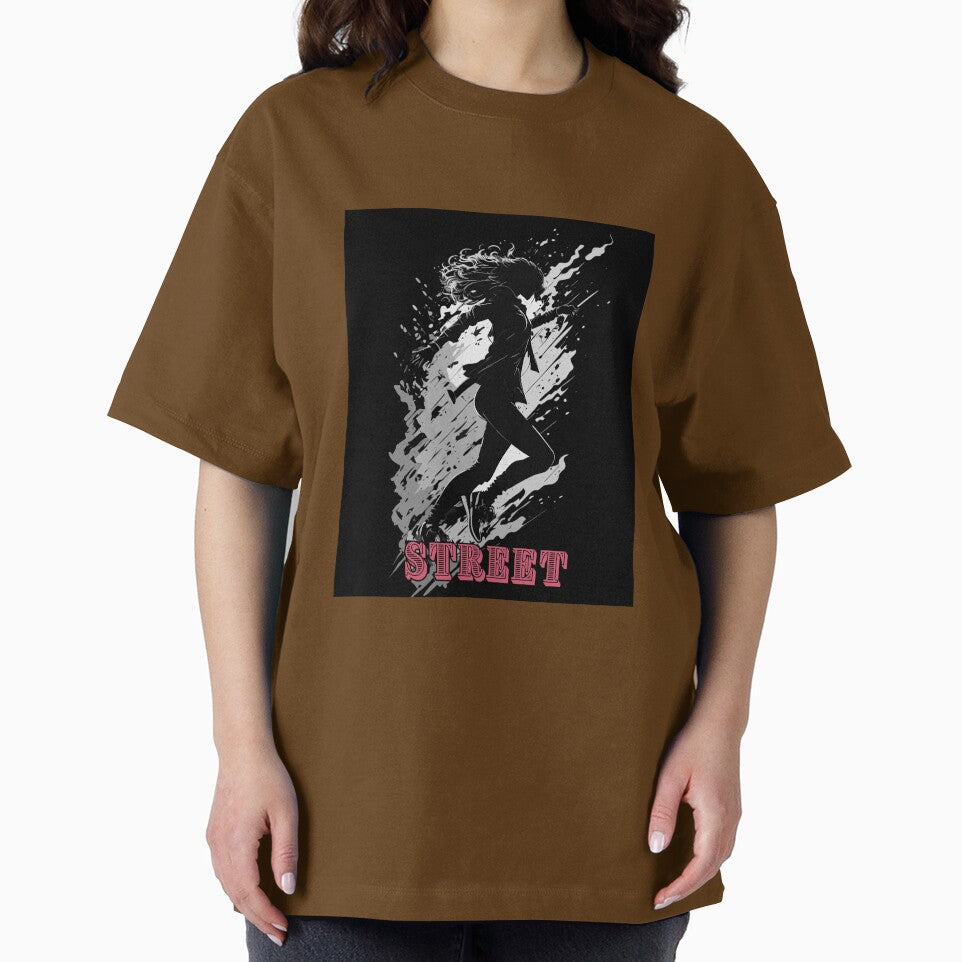 running woman in black and white by MacLis T-Shirts, Hoodie, Sweatshirt | BlankRebels.com (Image 2)