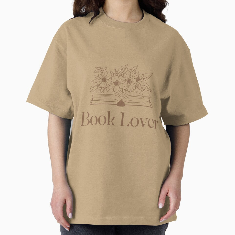 Book Lover Floral Open Book Design by Olive Thread Co.
