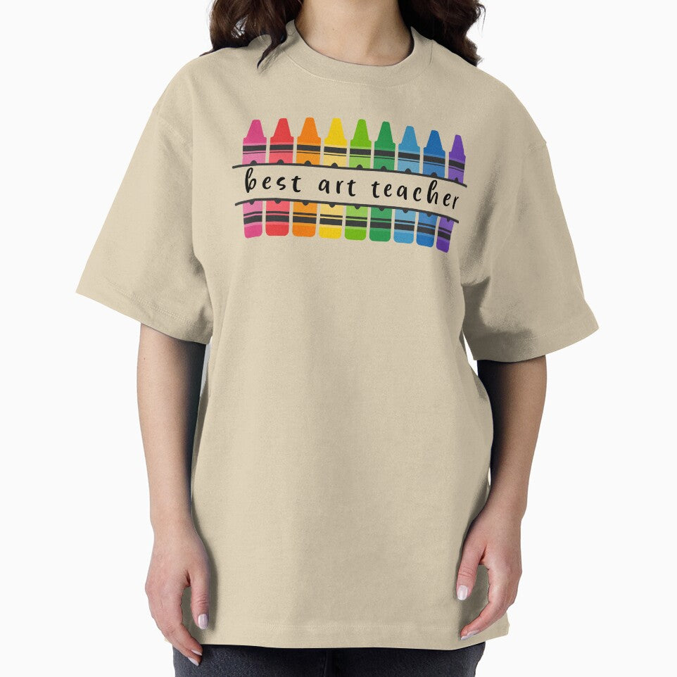 Art Teacher Colorful Crayons Best by SStarDesigns T-Shirts, Hoodie, Sweatshirt | BlankRebels.com (Image 2)