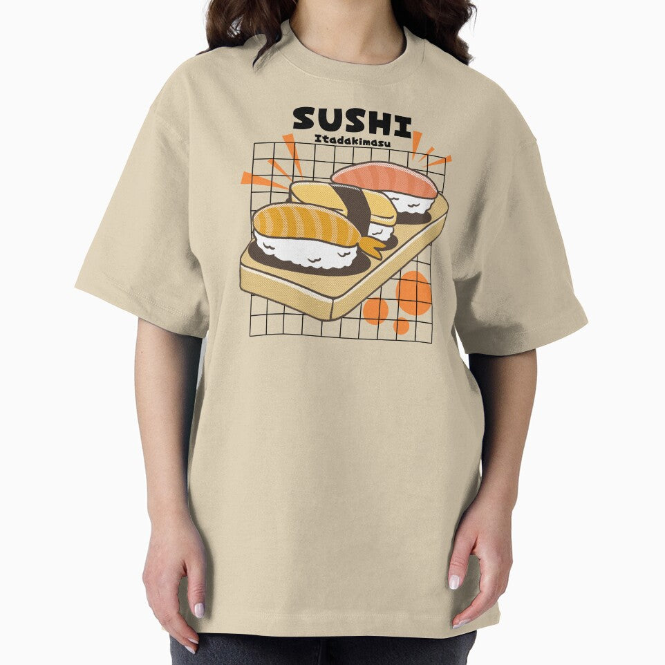 Sushi Itadakimasu by The magic  Yellow bus T-Shirts, Hoodie, Sweatshirt | BlankRebels.com (Image 2)