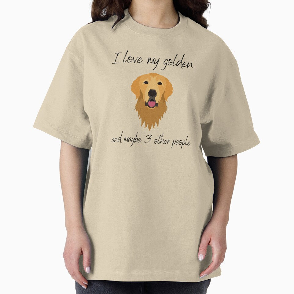 I Love My Golden and Maybe 3 Other People, Golden Retriever by tresbelleshirts T-Shirts, Hoodie, Sweatshirt (Image 2)