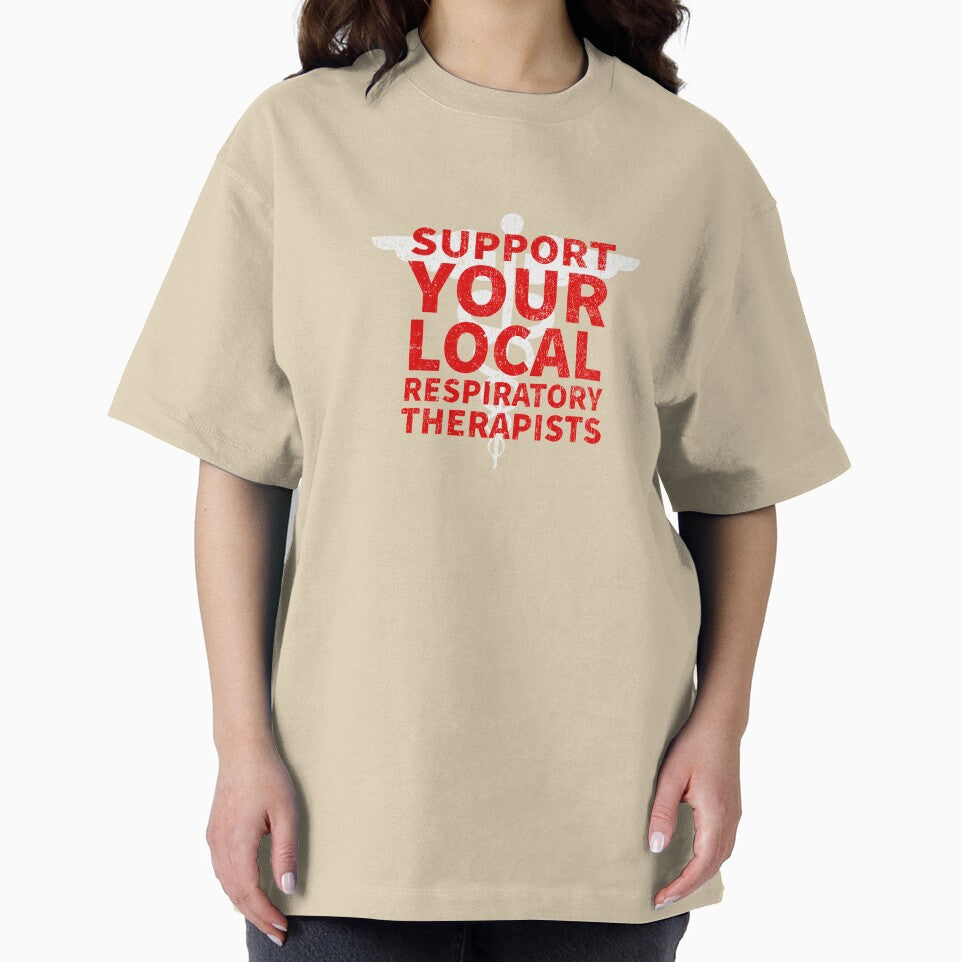 Support Your Local Respiratory Therapists RN Registered Nurse EMS Paramedic COVID 19 DISTRESSED VERSION by Dan... (Image 2)