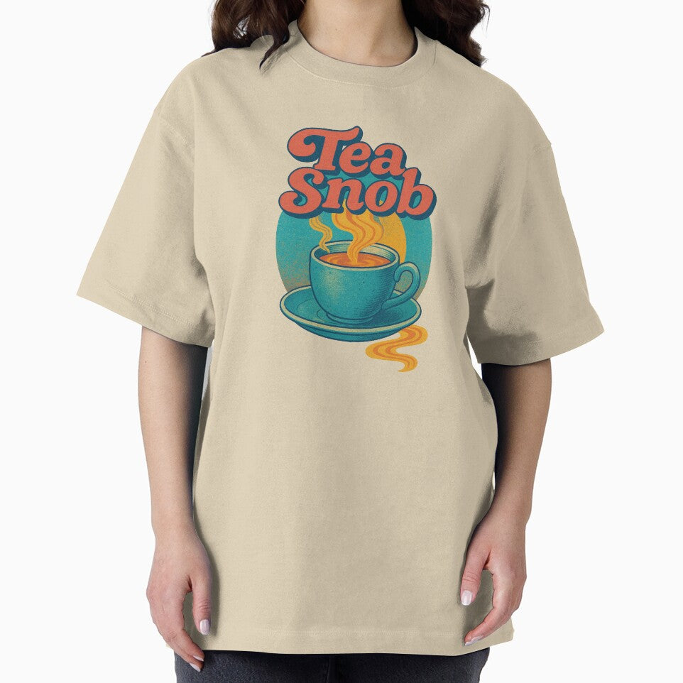 Tea Snob Retro Cozy Style by Boog Monst T-Shirts, Hoodie, Sweatshirt | BlankRebels.com (Image 2)