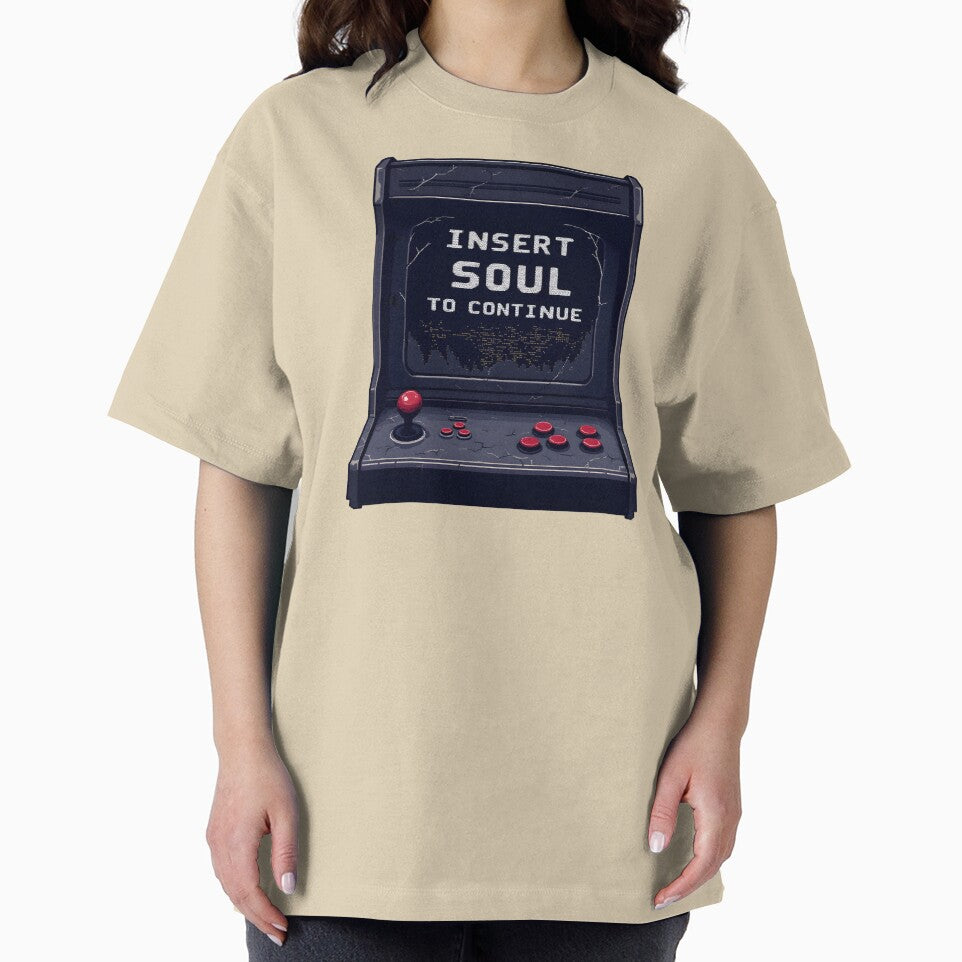 Insert Soul Continue: Spooky Arcade Machine T-Shirts, Hoodie, Sweatshirt