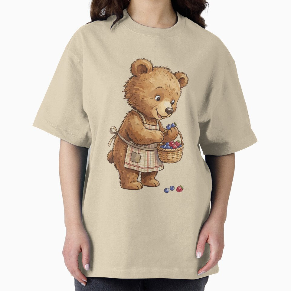 Magical Cottagecore: The Berry Basket Bear by bapupa T-Shirts, Hoodie, Sweatshirt | BlankRebels.com (Image 2)