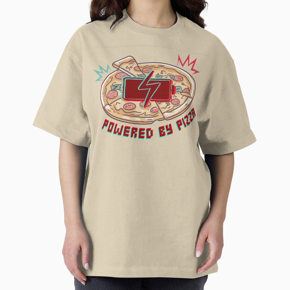 Powered by Pizza — Pizza Decor by CanvasCoreArt T-Shirts, Hoodie, Sweatshirt | BlankRebels.com (Image 2)