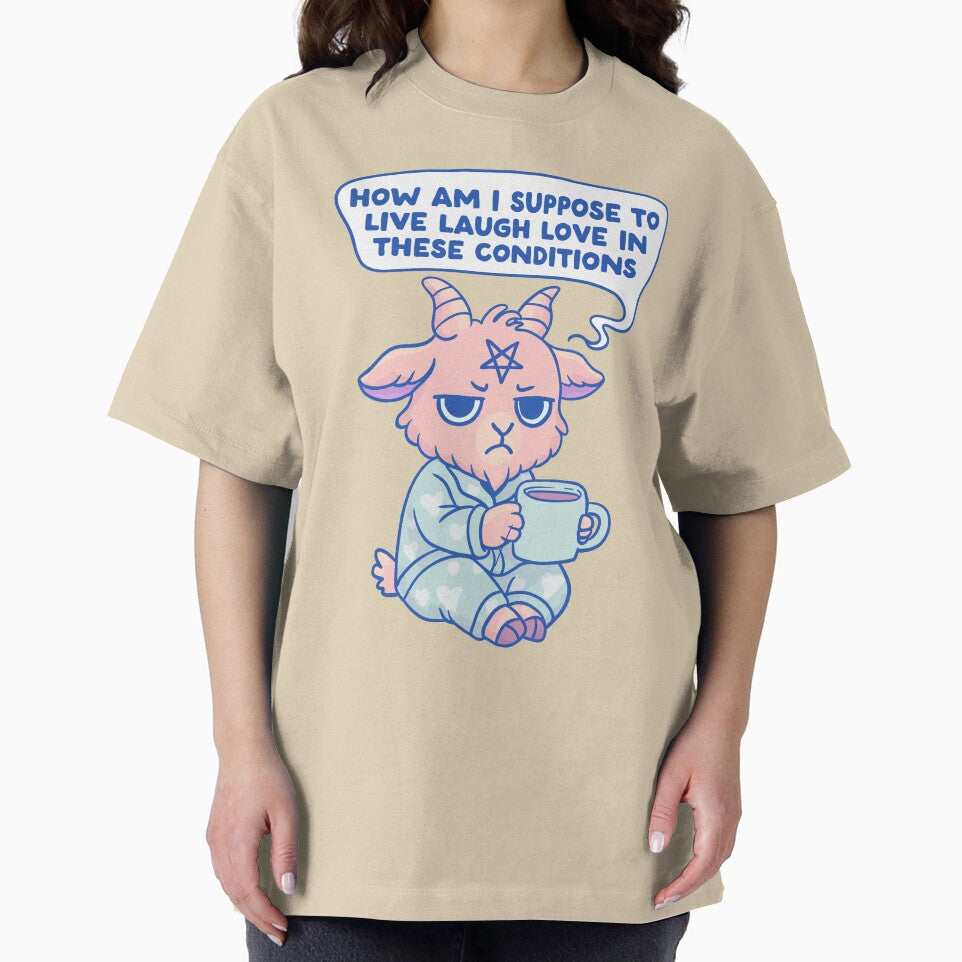 I can’t Live Laugh Love in These Conditions by Jess.a.creates T-Shirts, Hoodie, Sweatshirt | BlankRebels.com (Image 2)