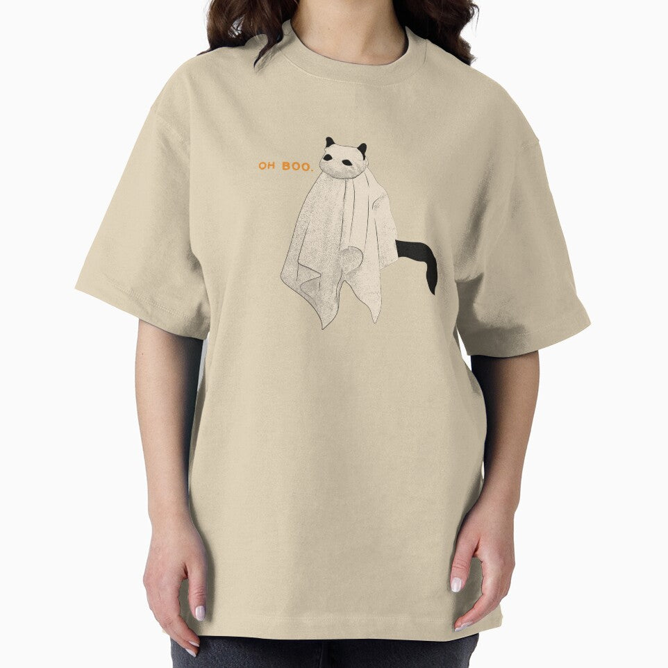 Cute spooky cat says boo- Halloween by GoldenGodDesign T-Shirts, Hoodie, Sweatshirt | BlankRebels.com (Image 2)