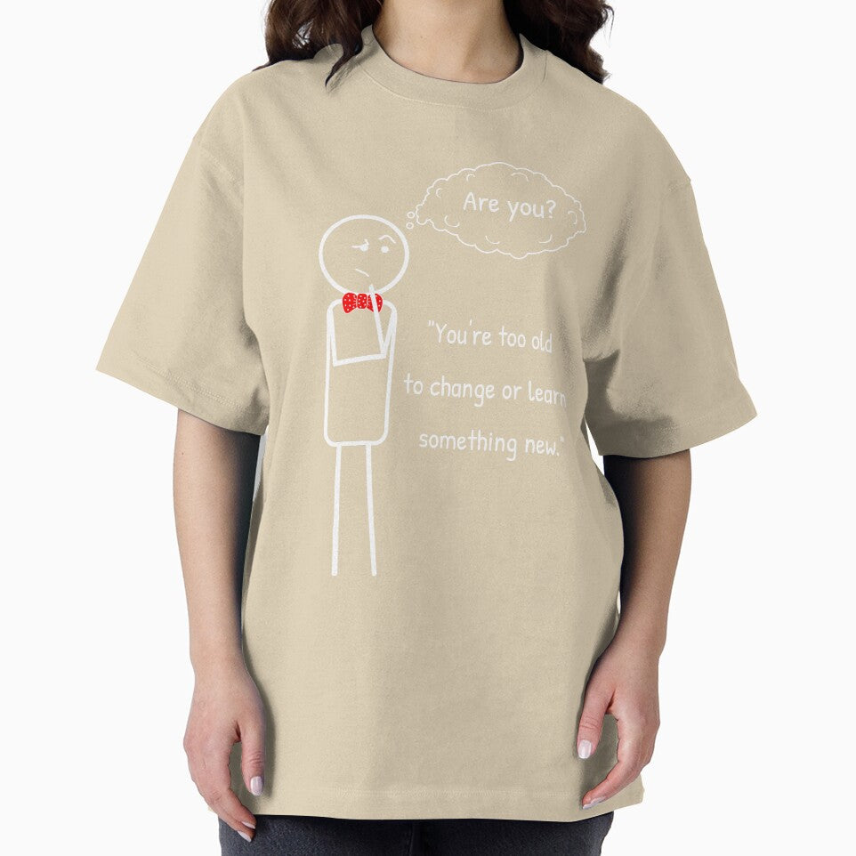 No matter your age - it ain't limmit! by ThinkMan T-Shirts, Hoodie, Sweatshirt | BlankRebels.com (Image 2)