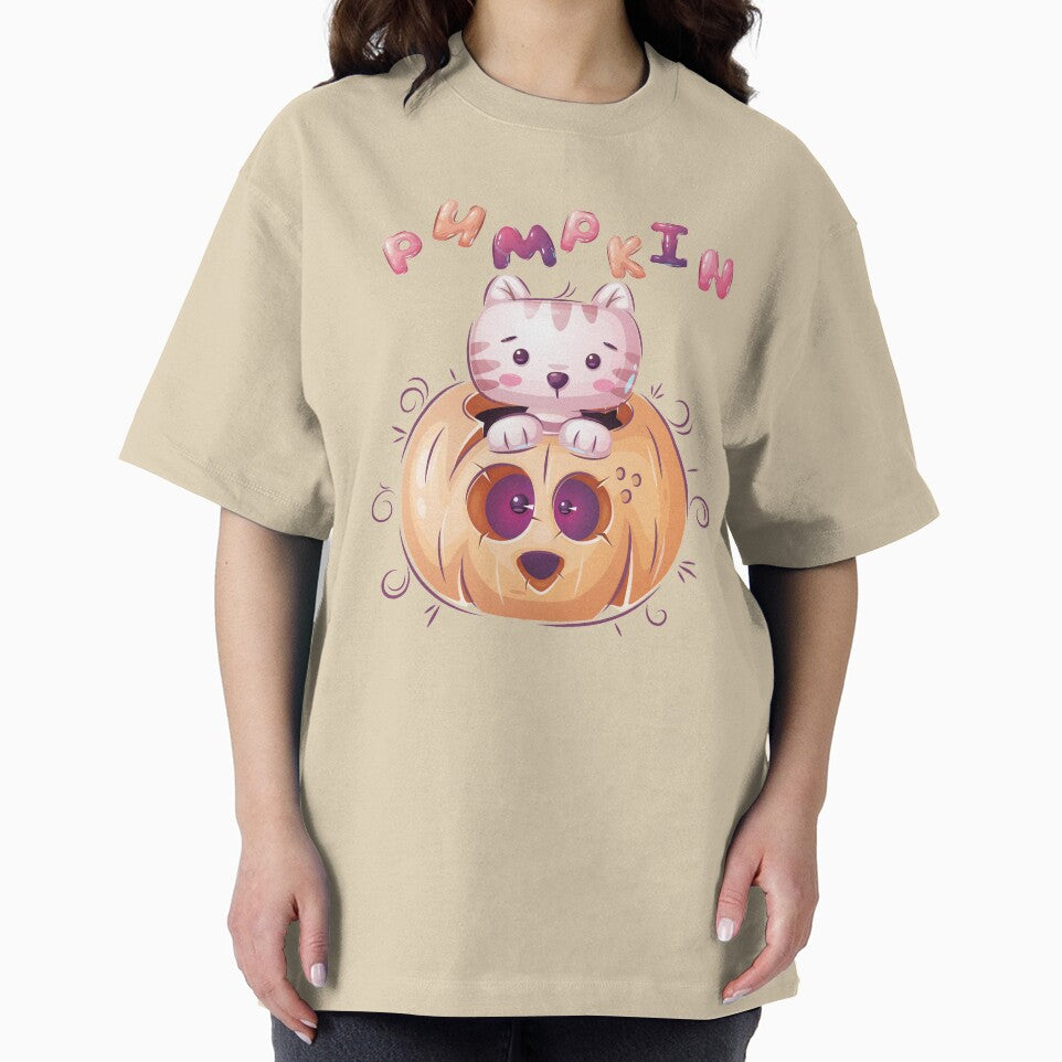 Halloween Pumpkin Kitty by ZodesignArt T-Shirts, Hoodie, Sweatshirt | BlankRebels.com (Image 2)